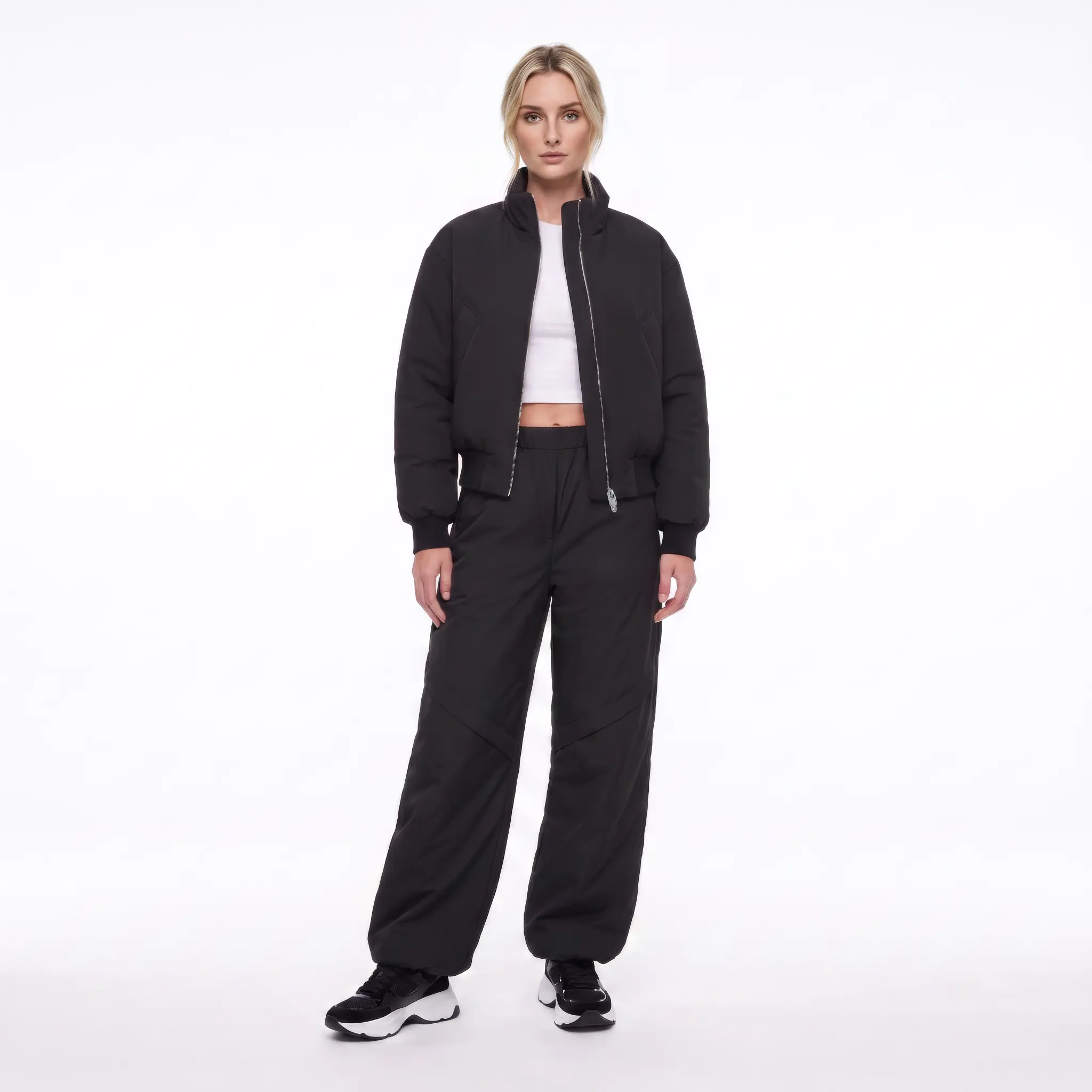Брюки женские, Черный, (AW2627-W30-01)