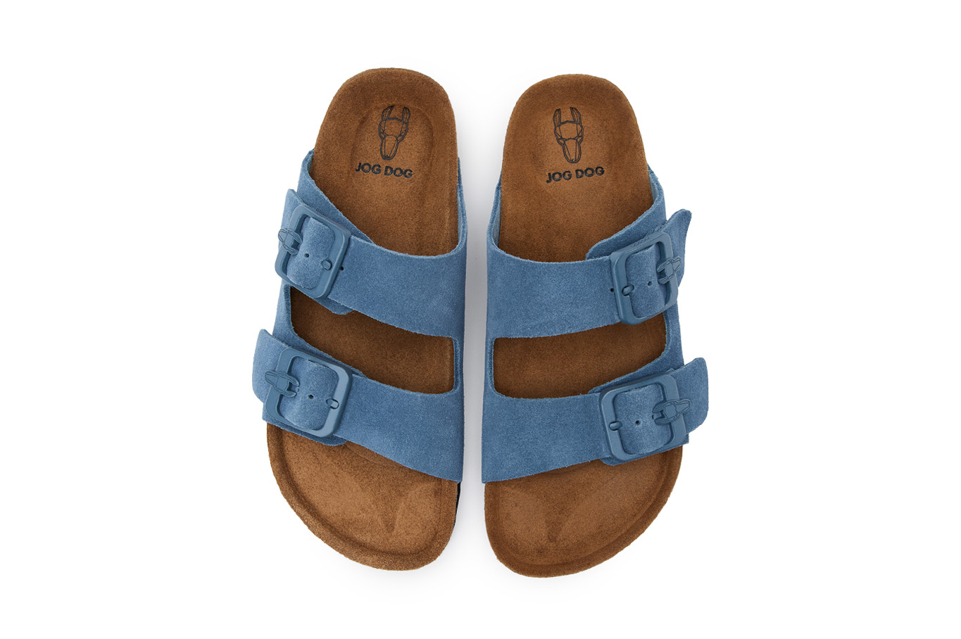 сабо женские 54256AW-0710 голубой, фото 6