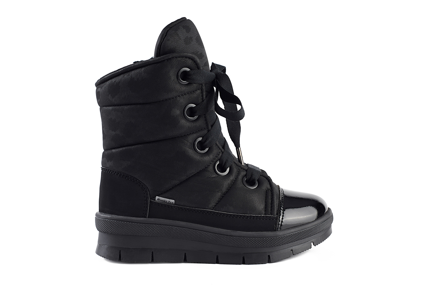 ботинки 14011R черный лео, фото 1