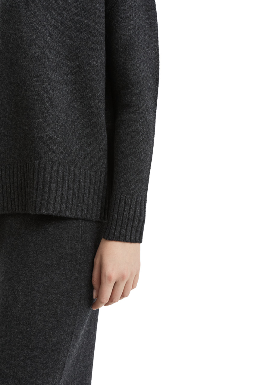 Джемпер 112513 ТЕМНО-СЕРЫЙ, фото 6