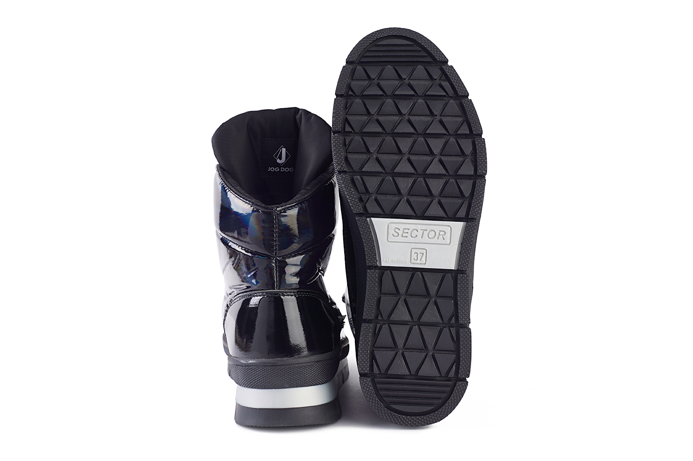 ботинки 14050DR черный ирио, фото 4