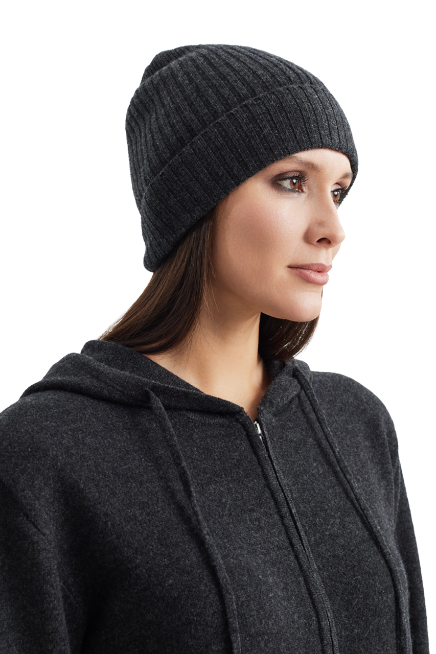 шапка 112520 ТЕМНО-СЕРЫЙ, фото 2