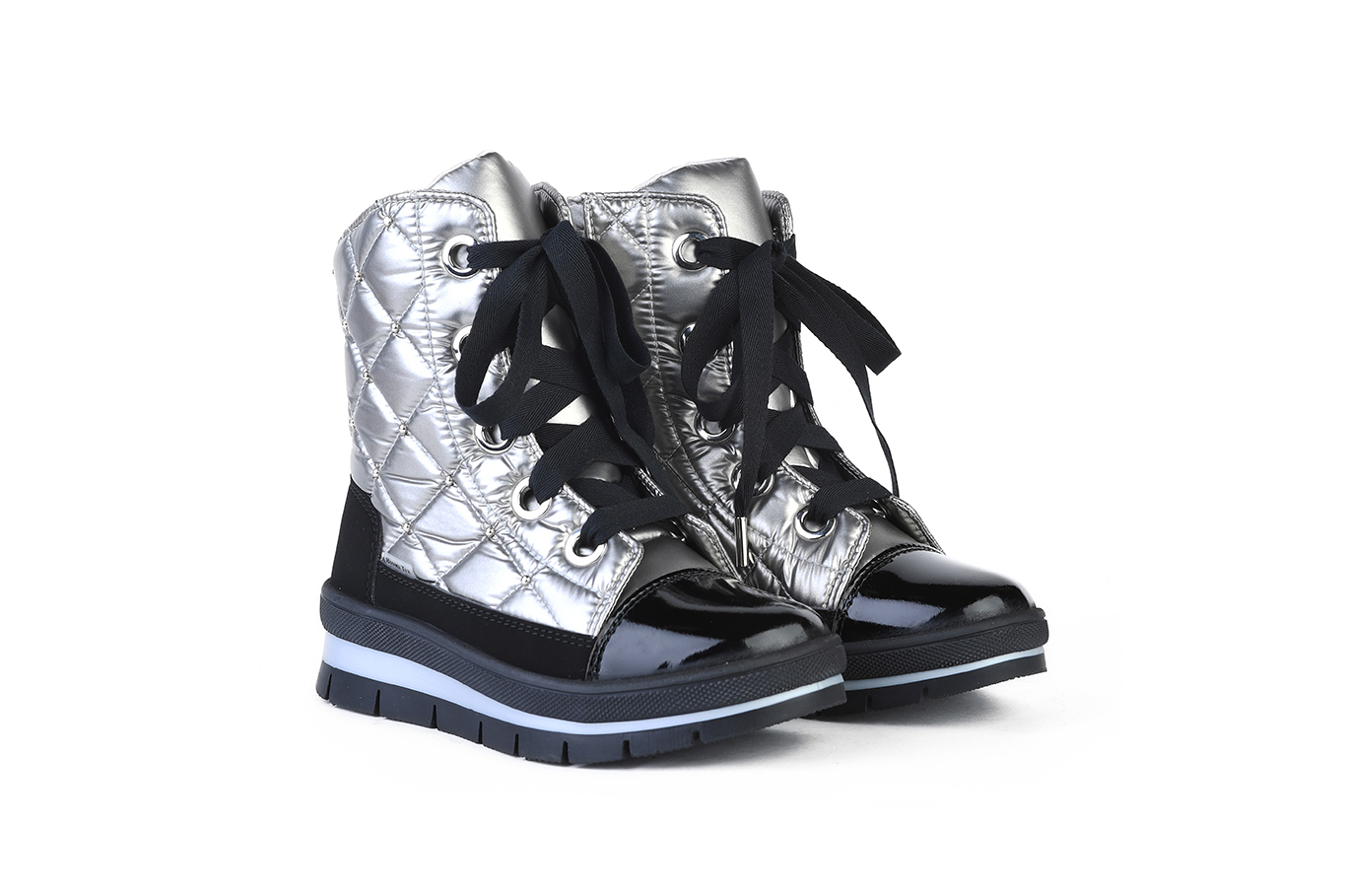 ботинки 14015R серебряный балтико, фото 1