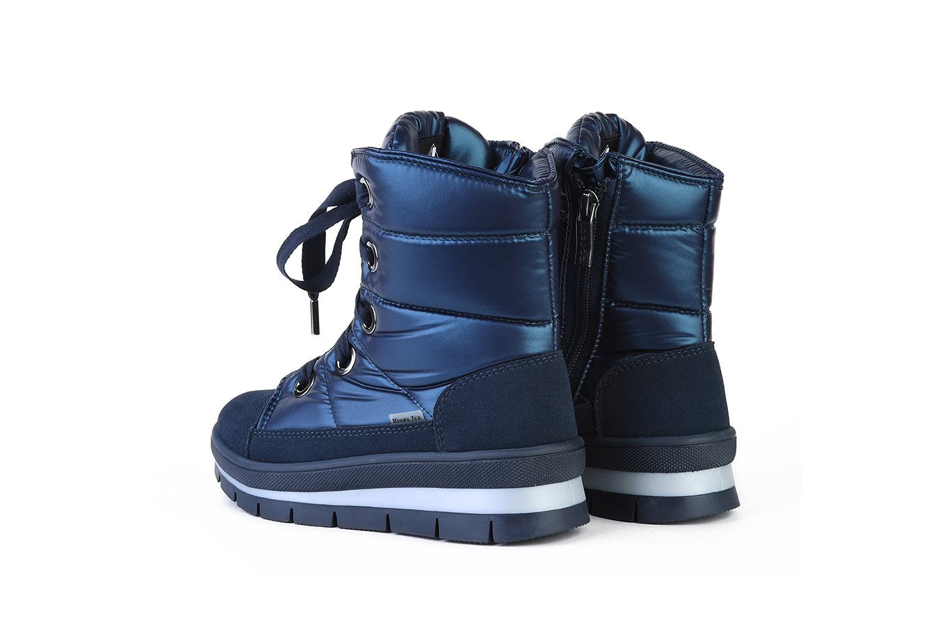 ботинки 14011DR синий динамик, фото 2