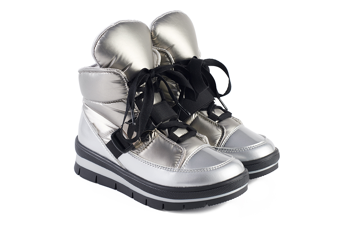 ботинки 14052R серебряный балтико, фото 2