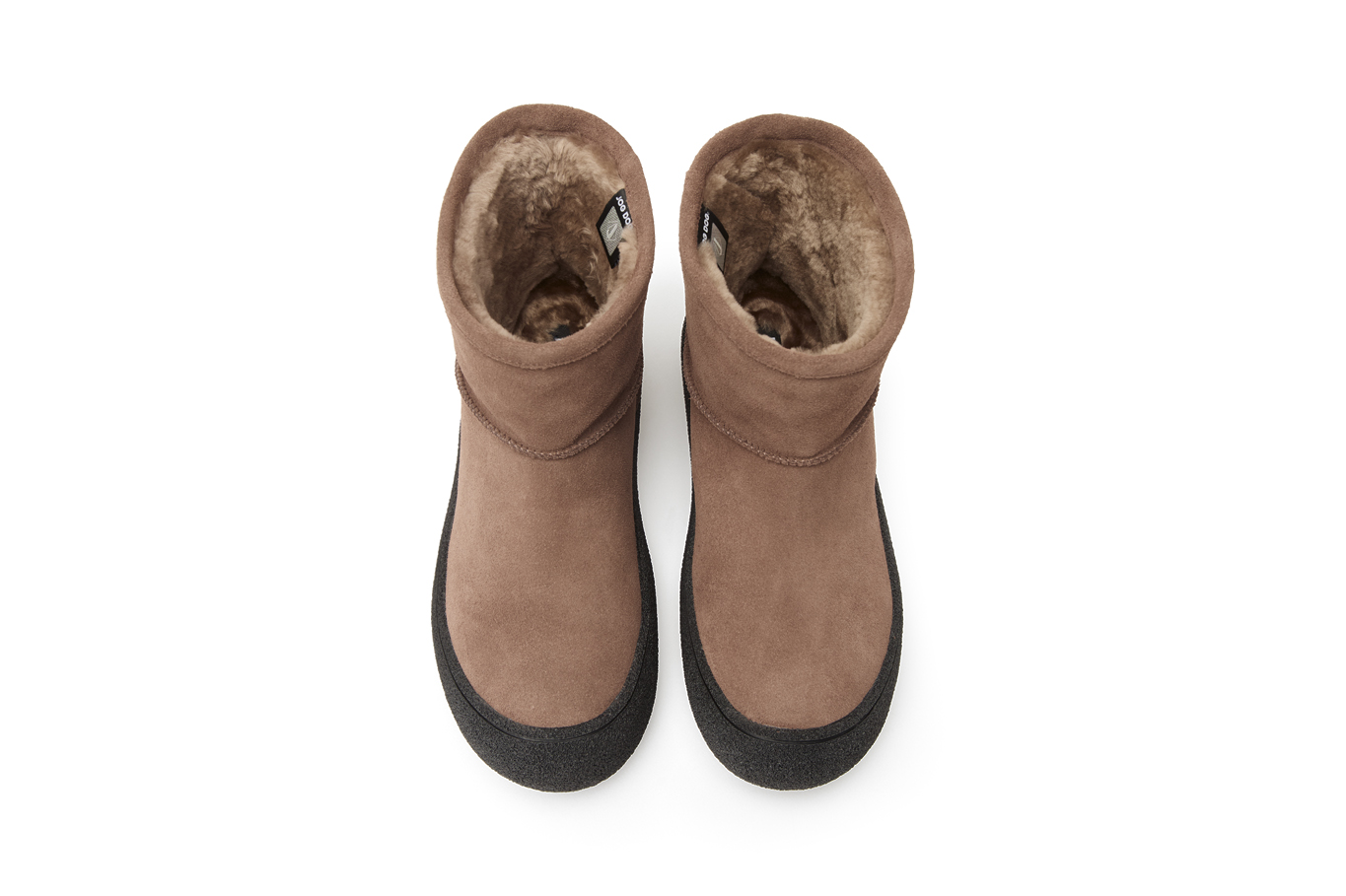 полусапоги 30289AW-0753 тауп замша, фото 4