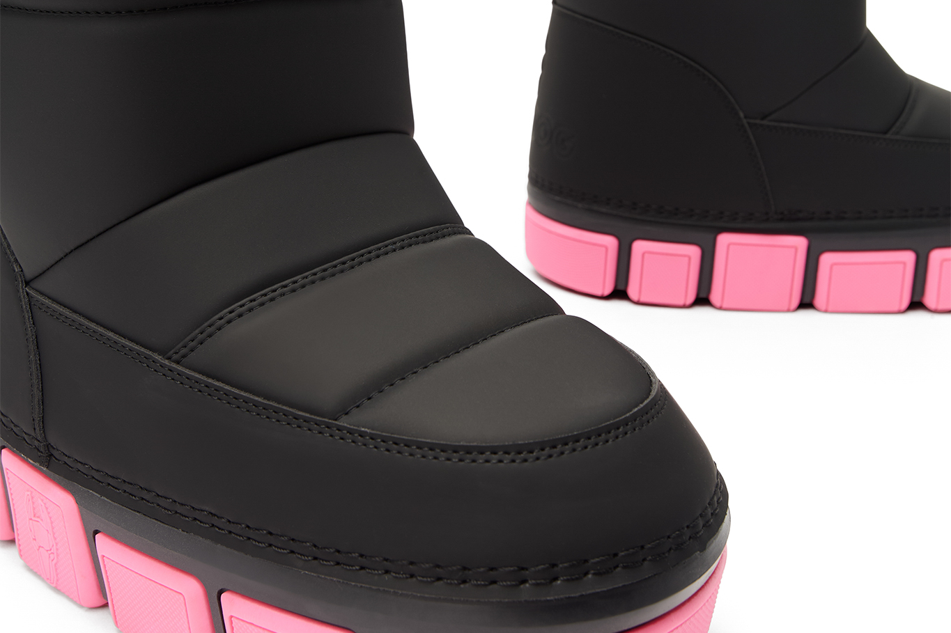 ботинки 34254UU-0232 черный\розовый сигма, фото 3