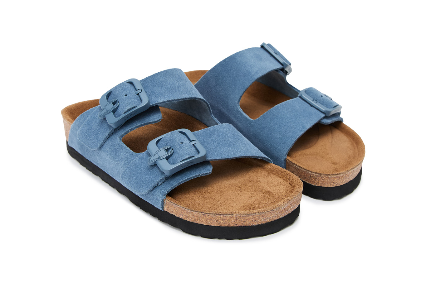 сабо женские 54256AW-0710 голубой, фото 2