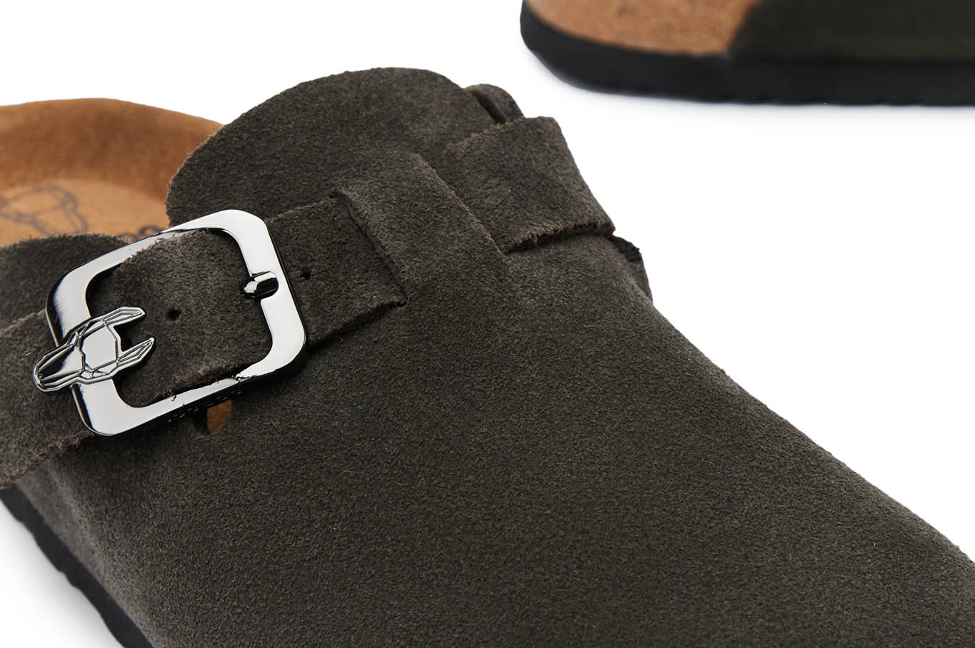 сабо женские 54253AW-0738 темно-коричневый, фото 5