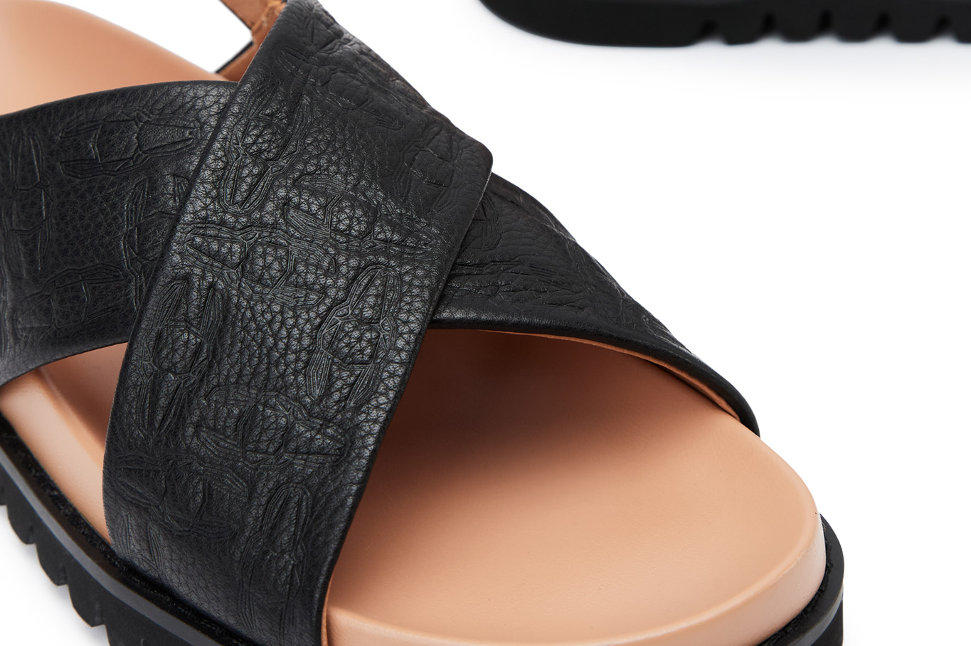 Сандалии женские 3868AWVLY5-003 черный, фото 6