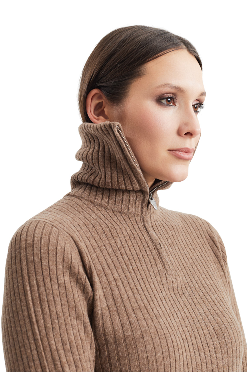 Свитер 112510 КОРИЧНЕВЫЙ, фото 6