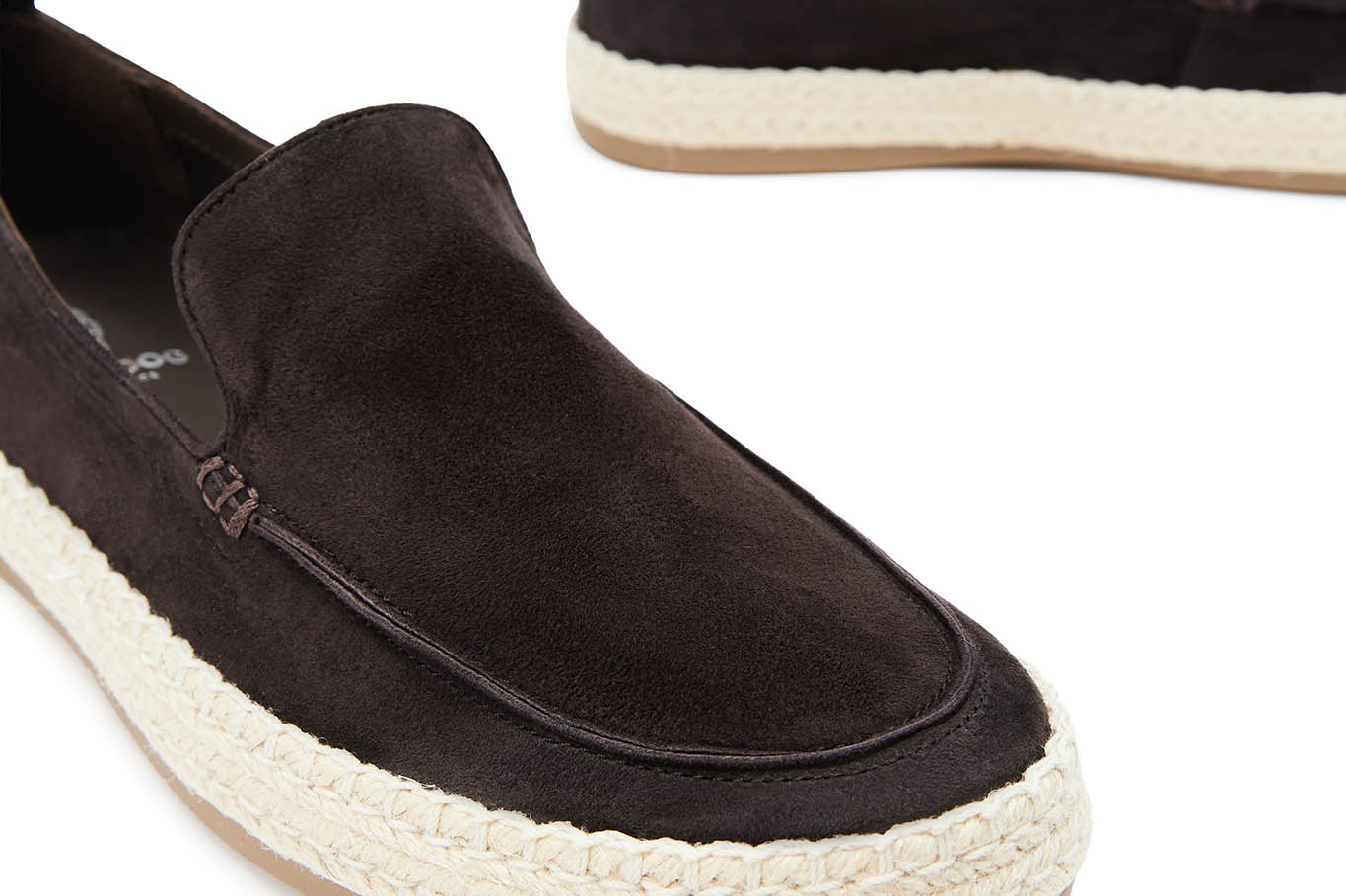 Эспадрильи 23295AM-0738 тёмно-коричневый, фото 5