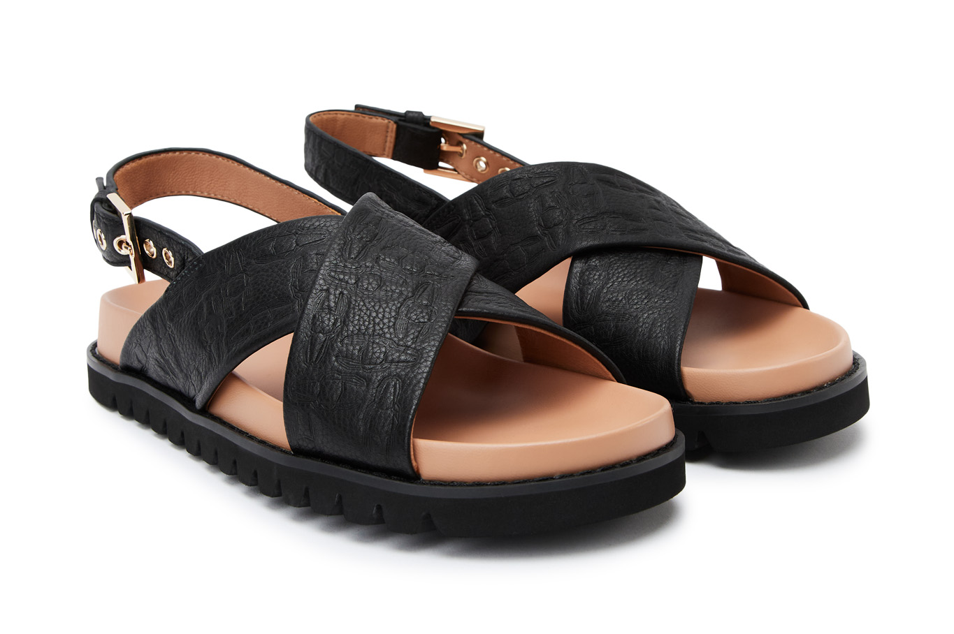 Сандалии женские 3868AWVLY5-003 черный, фото 2