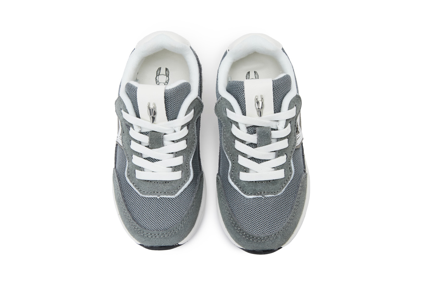 Кроссовки детские 44220KU-1714 серый, фото 6