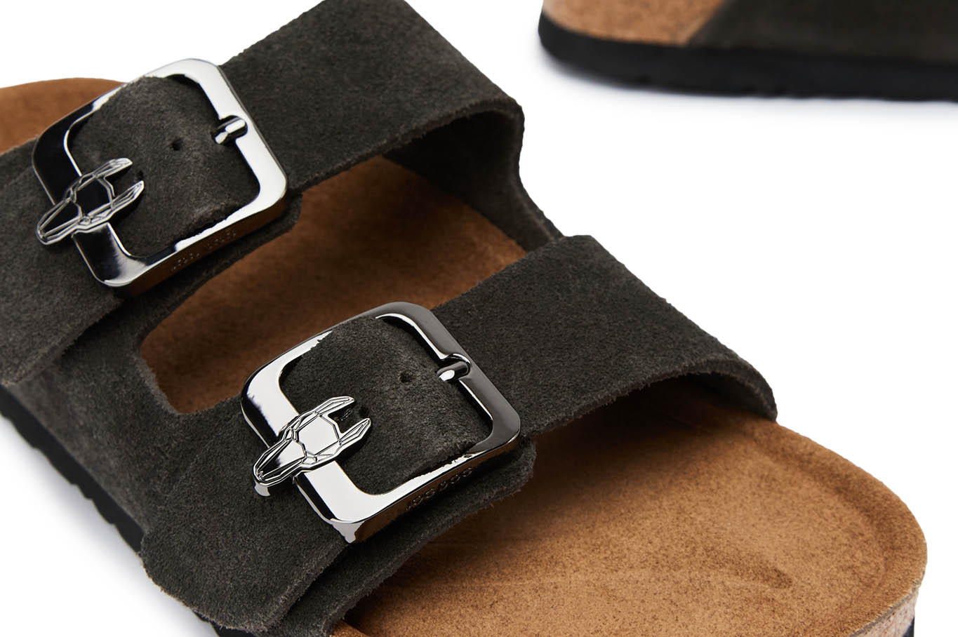 сабо женские 54256AW-0738 темно-коричневый, фото 5