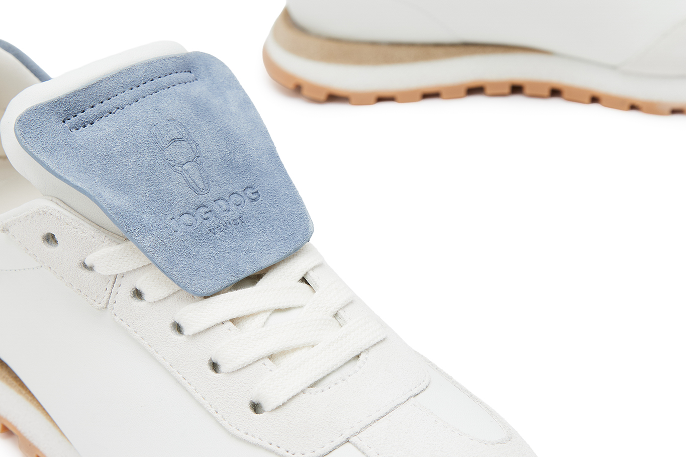 кроссовки 42214AW-1540 белый/синий, фото 5