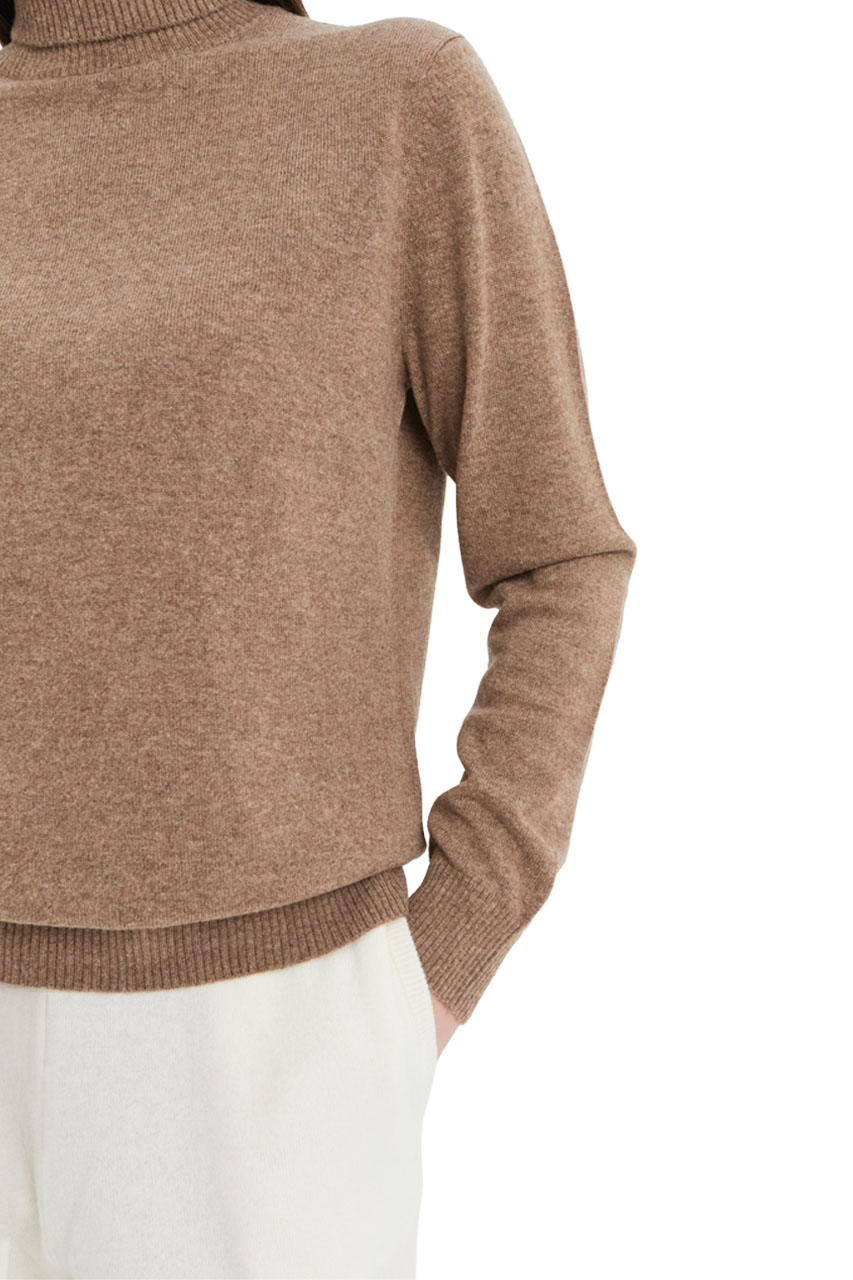 Свитер 112509 КОРИЧНЕВЫЙ, фото 5