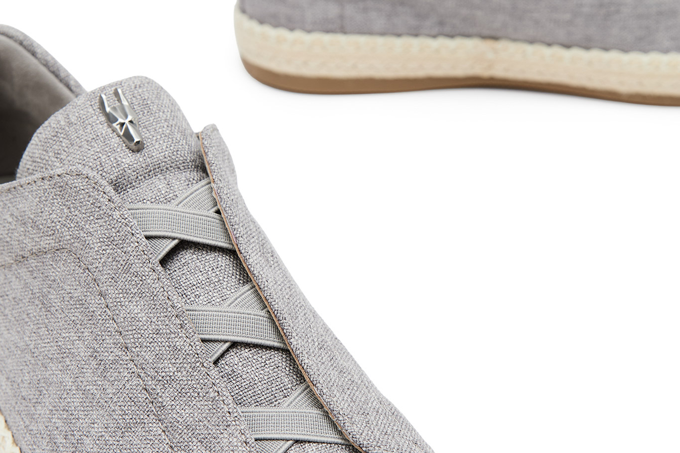 Эспадрильи 23294AM-0914 СЕРЫЙ, фото 6