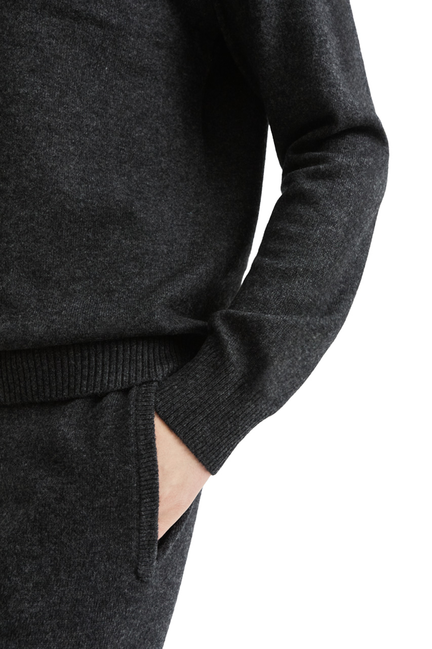 Свитер 112509 ТЕМНО-СЕРЫЙ, фото 6
