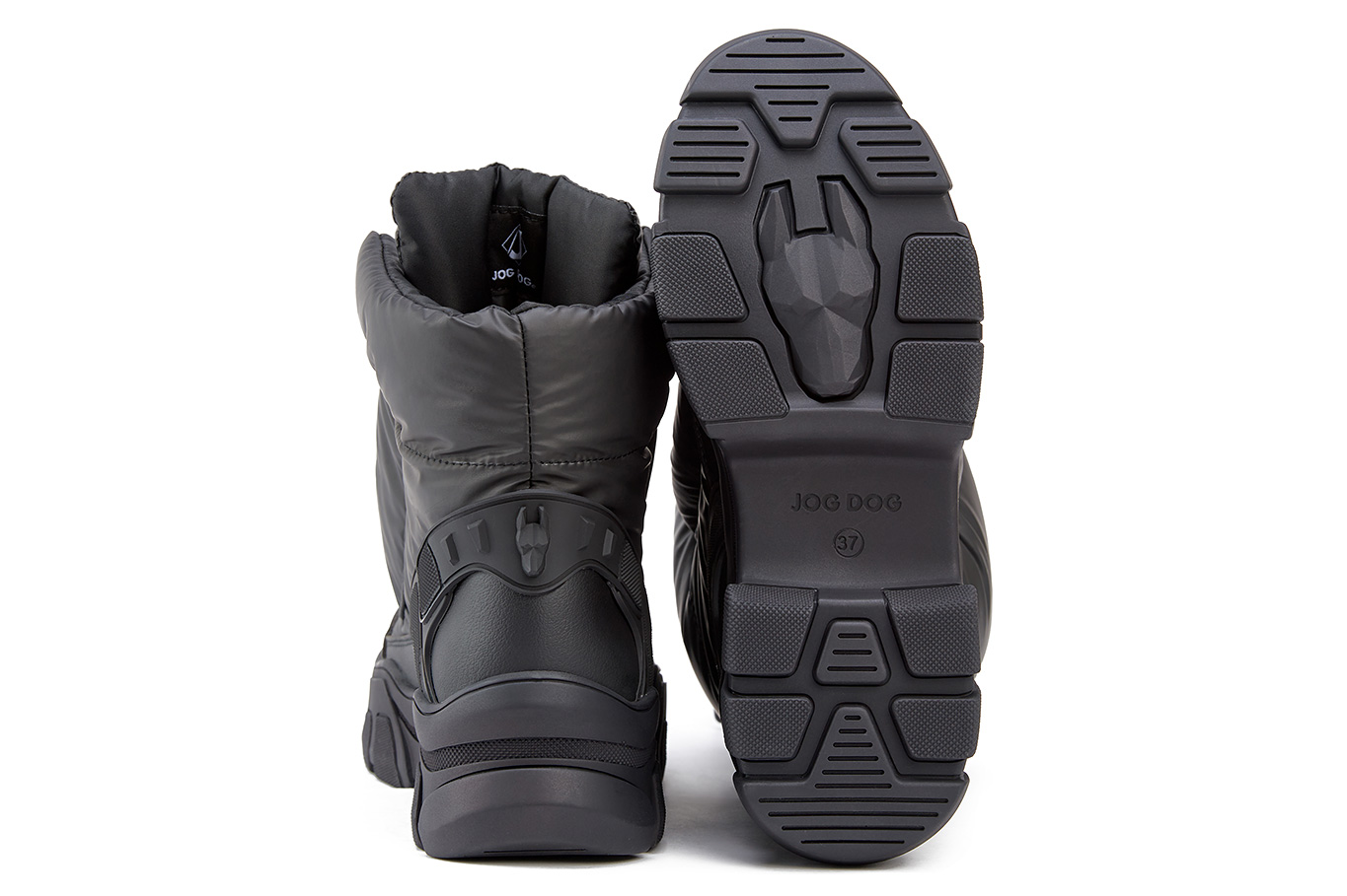ботинки 1711DR черный клайдер - фото