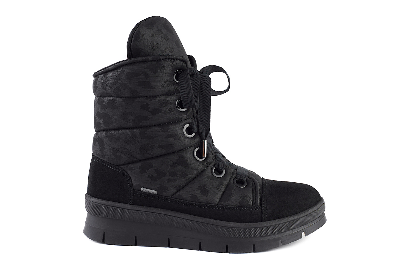 ботинки 14011DR черный лео, фото 1
