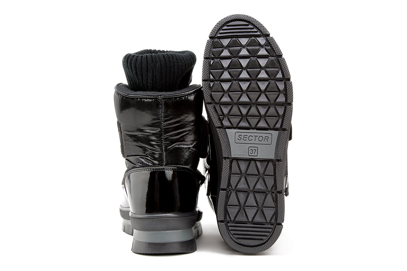 ботинки 14063R черный флэш, фото 8