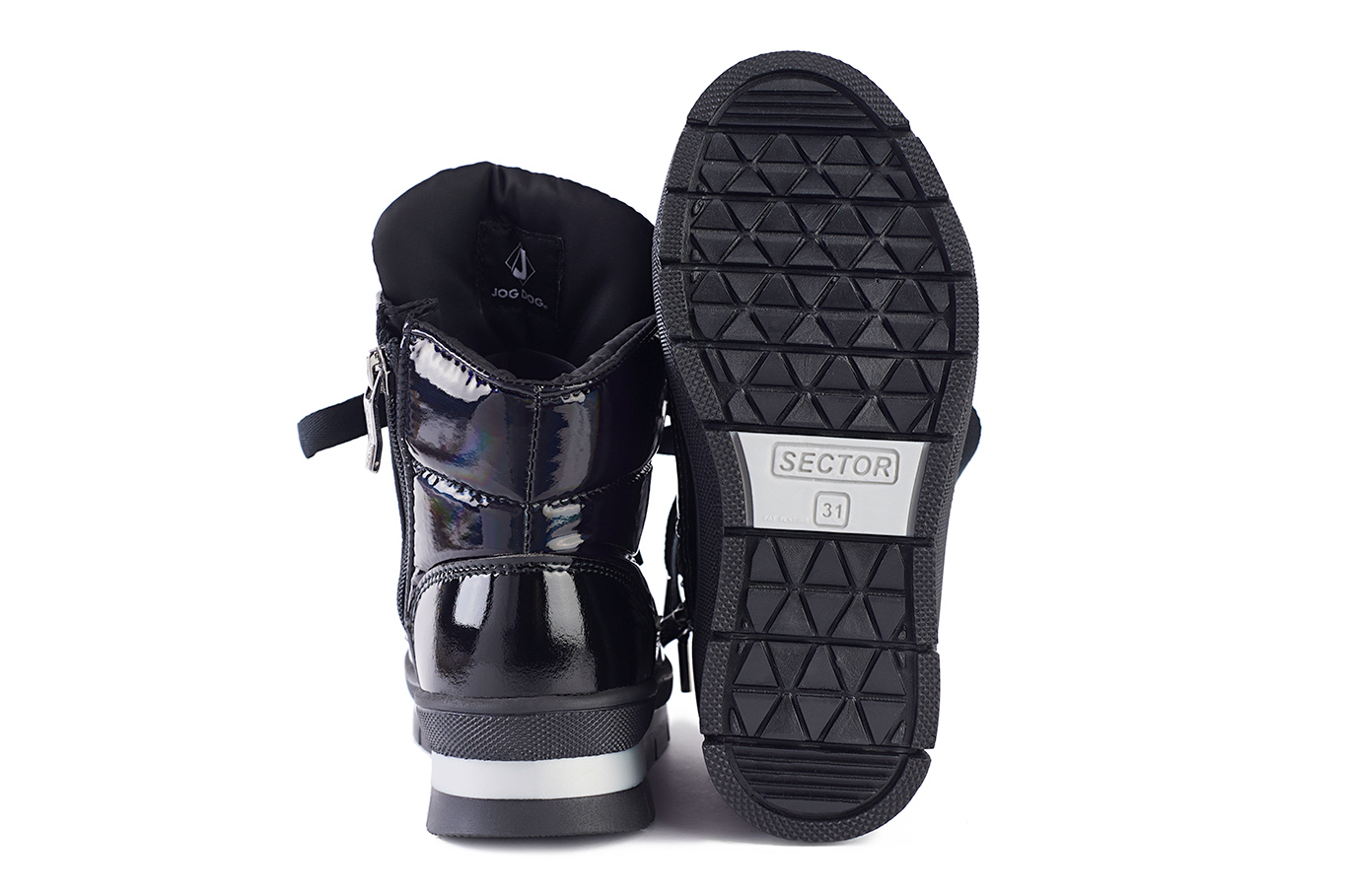 ботинки 14007R черный ирио, фото 4