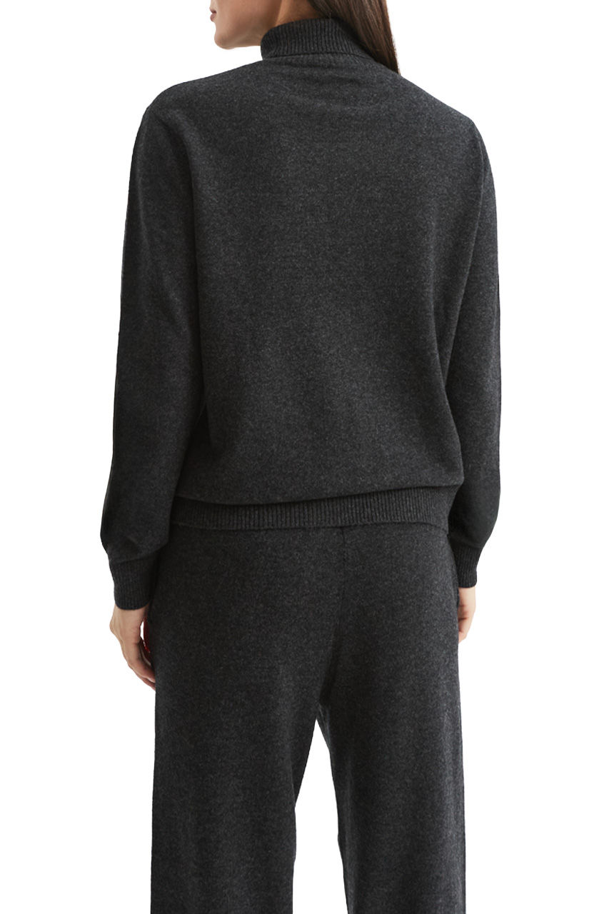 Свитер 112509 ТЕМНО-СЕРЫЙ, фото 4