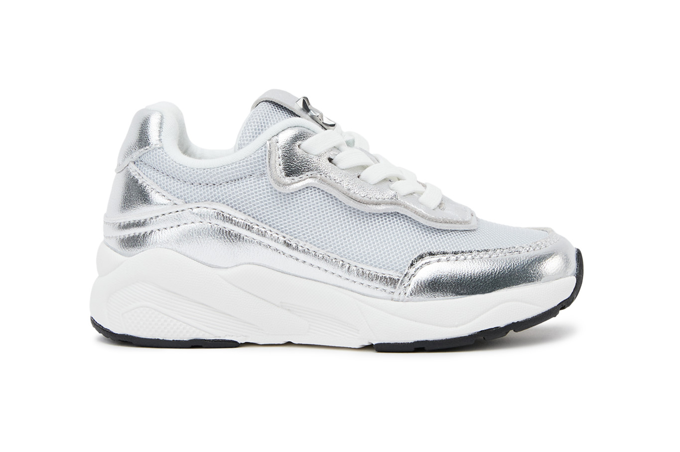 Кроссовки детские 58300KU-1604 серебряный, фото 1