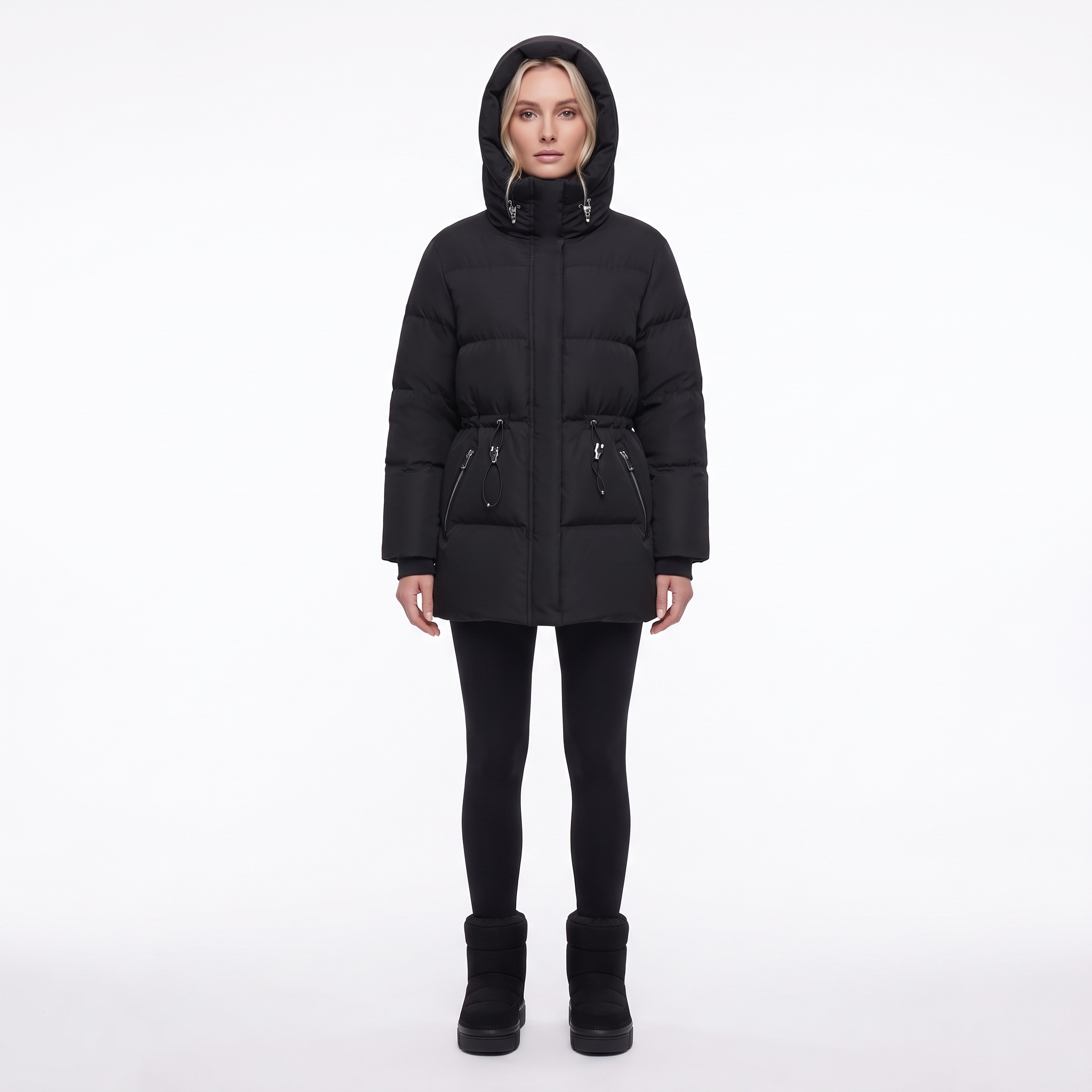 Куртка женская, Черный, (AW2627-W32-01)