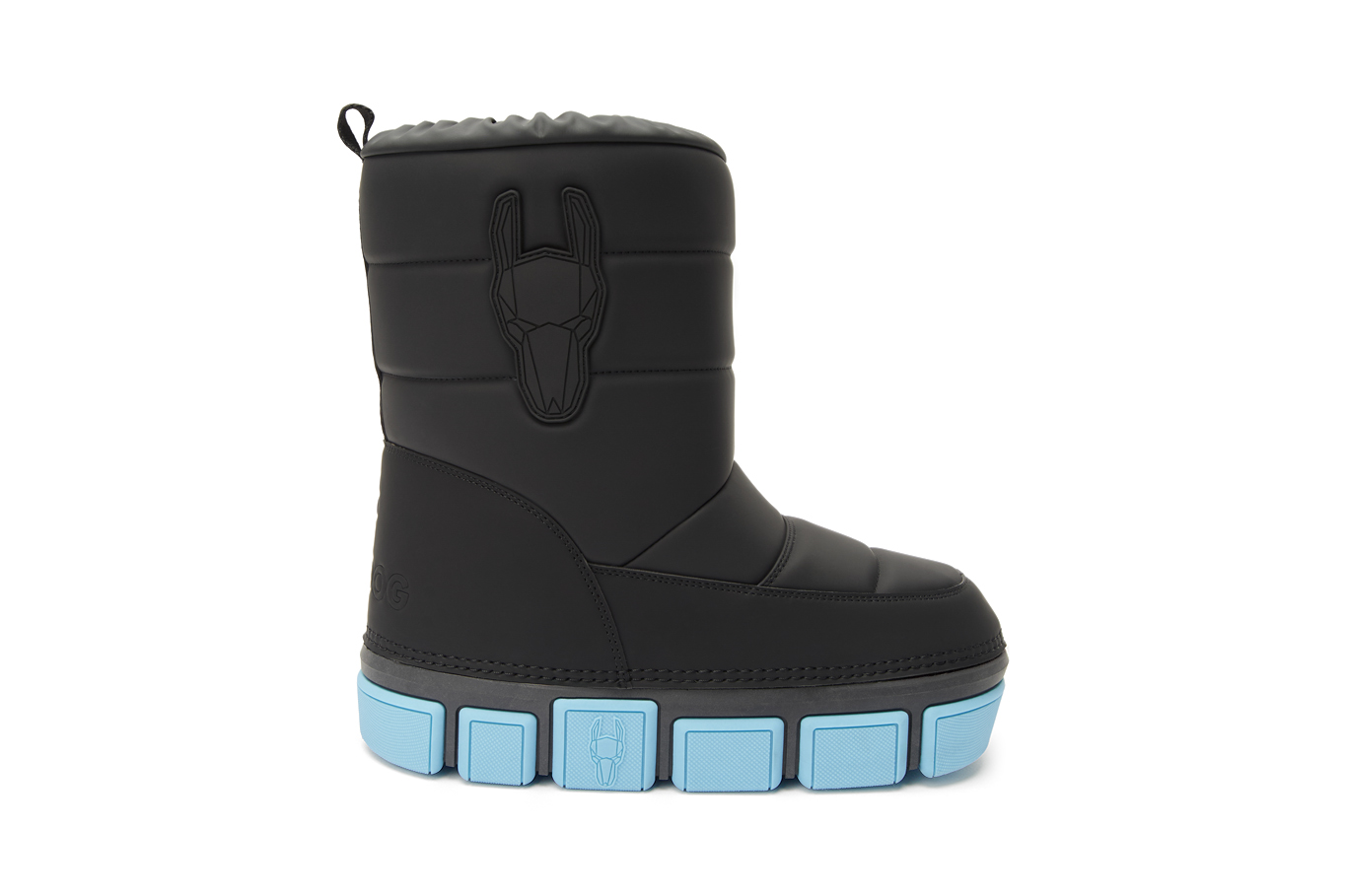 ботинки 34254UU-0233 черный\голубой сигма, фото 1