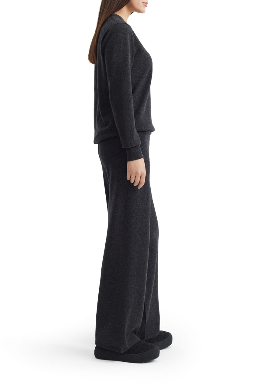 Джемпер 112501 ТЕМНО СЕРЫЙ, фото 5