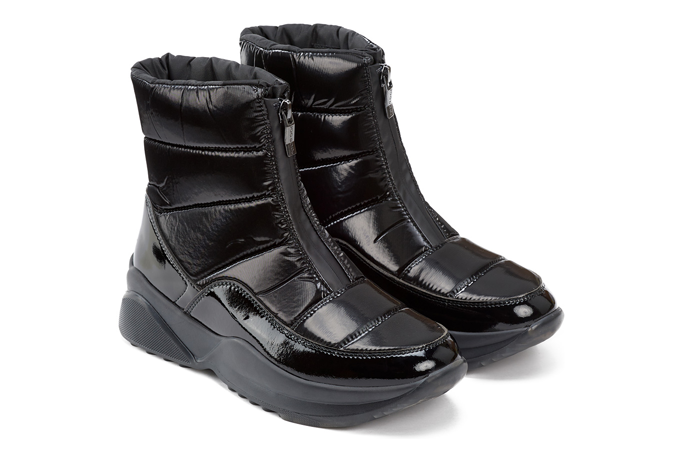 ботинки 1604DR черный флэш, фото 4