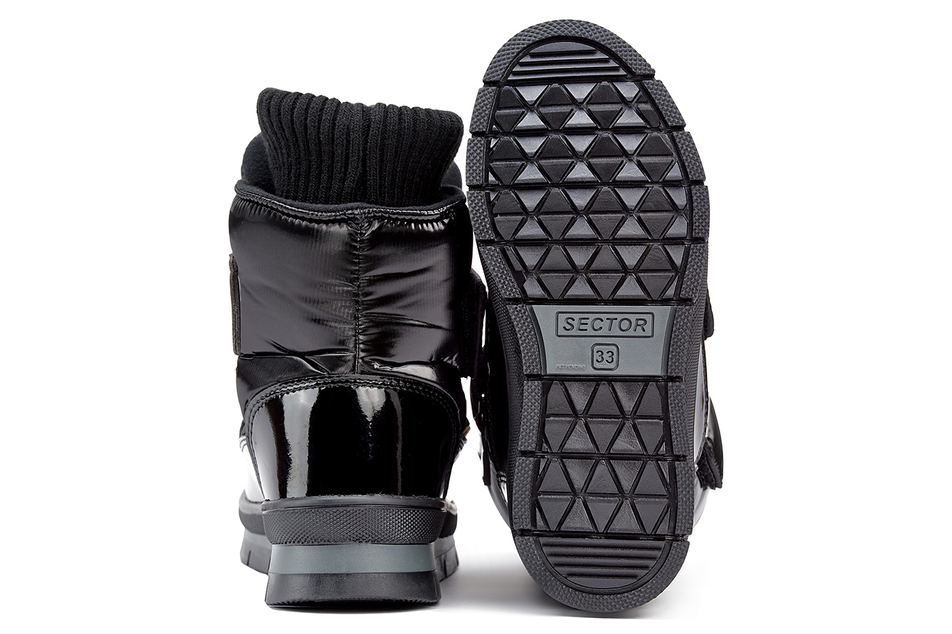 ботинки 14063DR черный флэш, фото 4