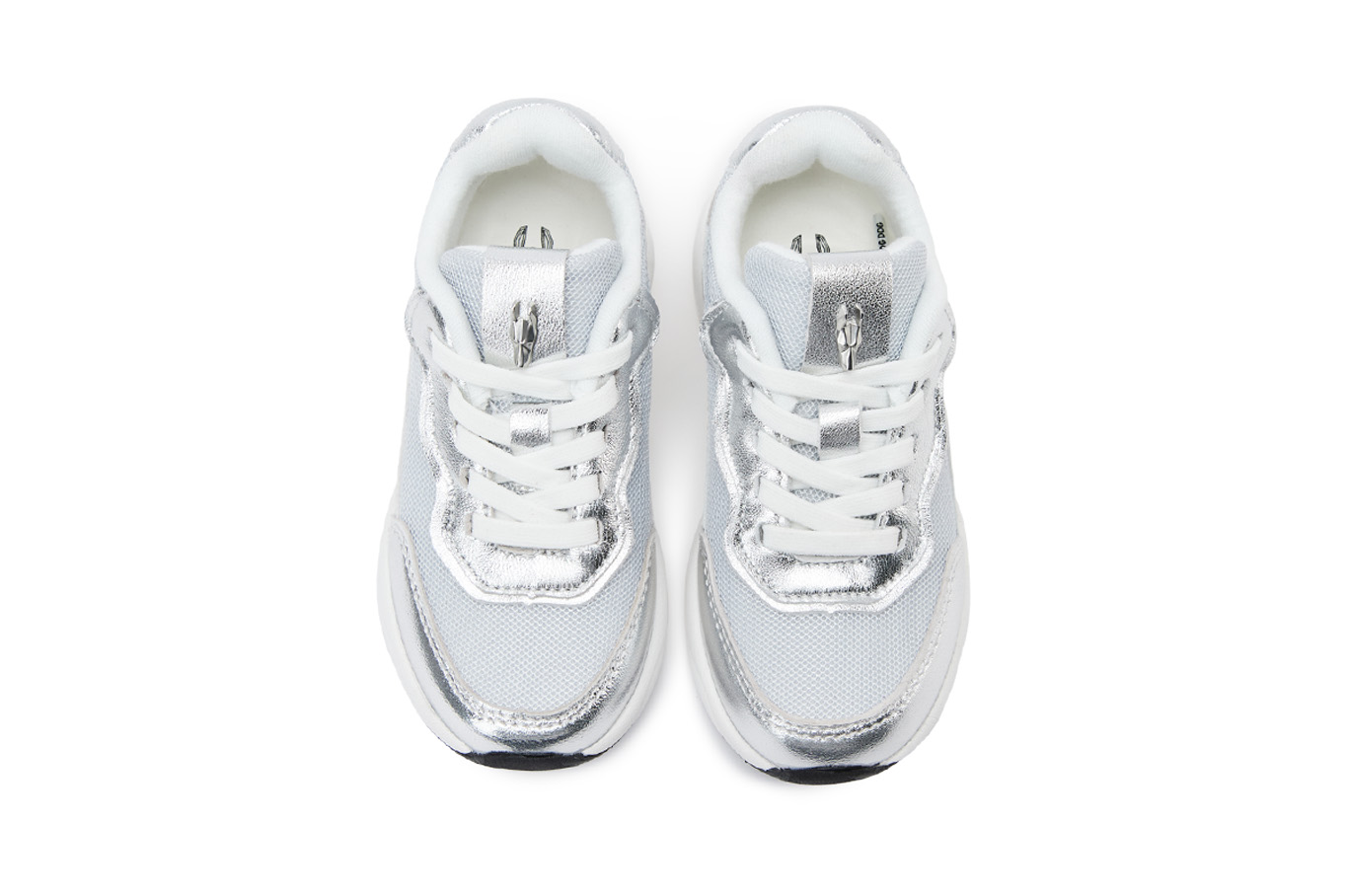 Кроссовки детские 58300KU-1604 серебряный, фото 4