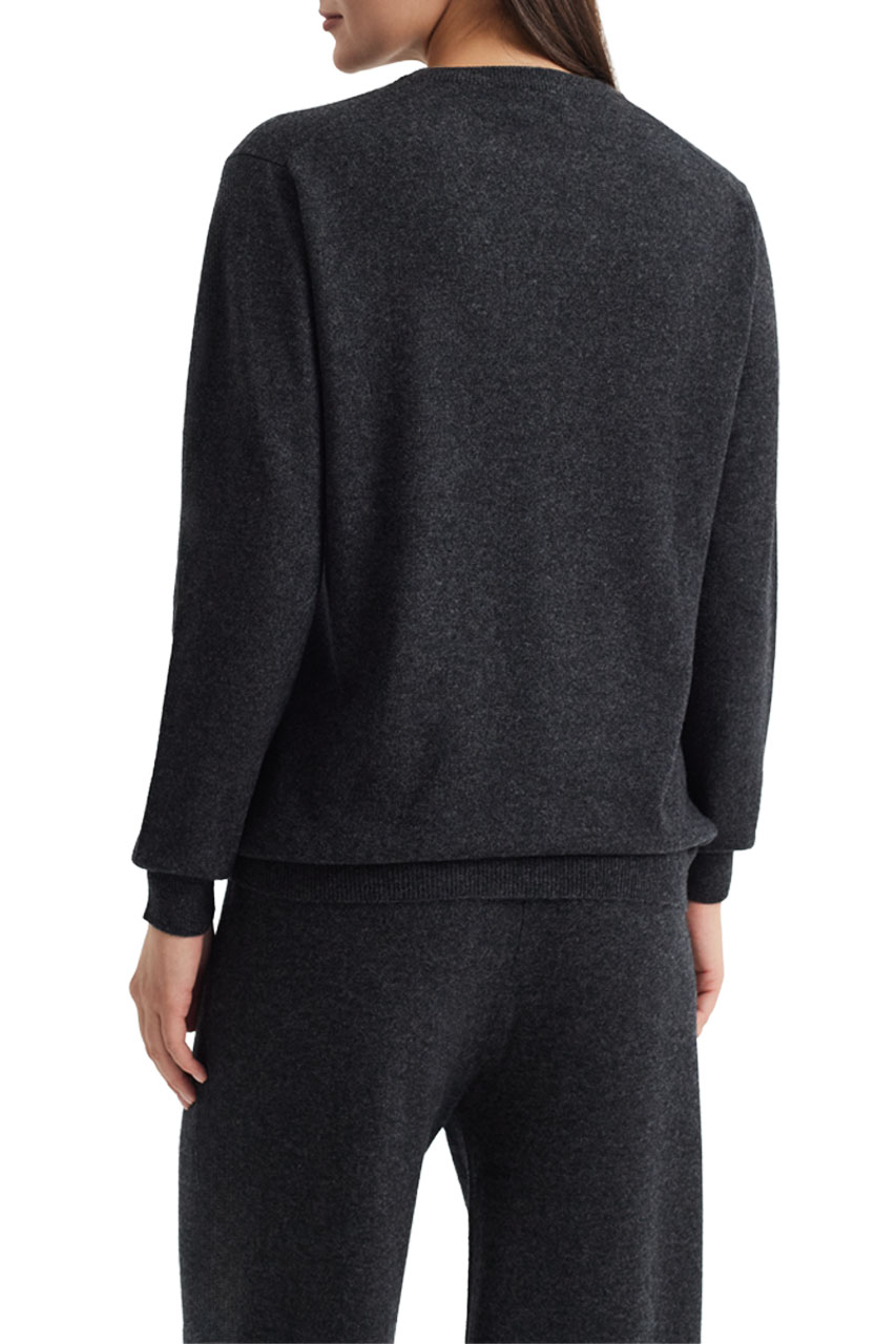 Джемпер 112501 ТЕМНО СЕРЫЙ, фото 4