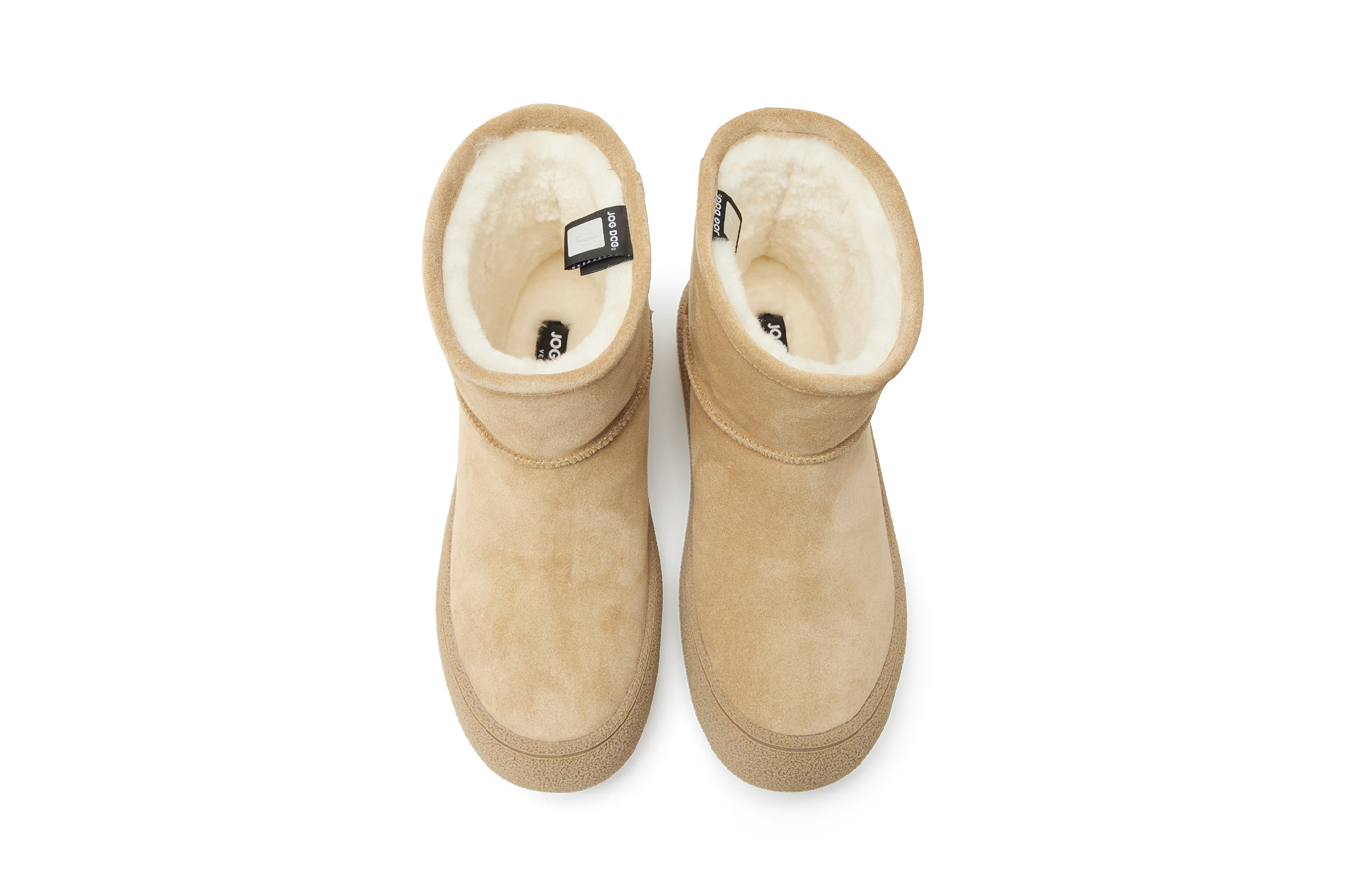 полусапоги 30289AW-0755 песочный замша, фото 4