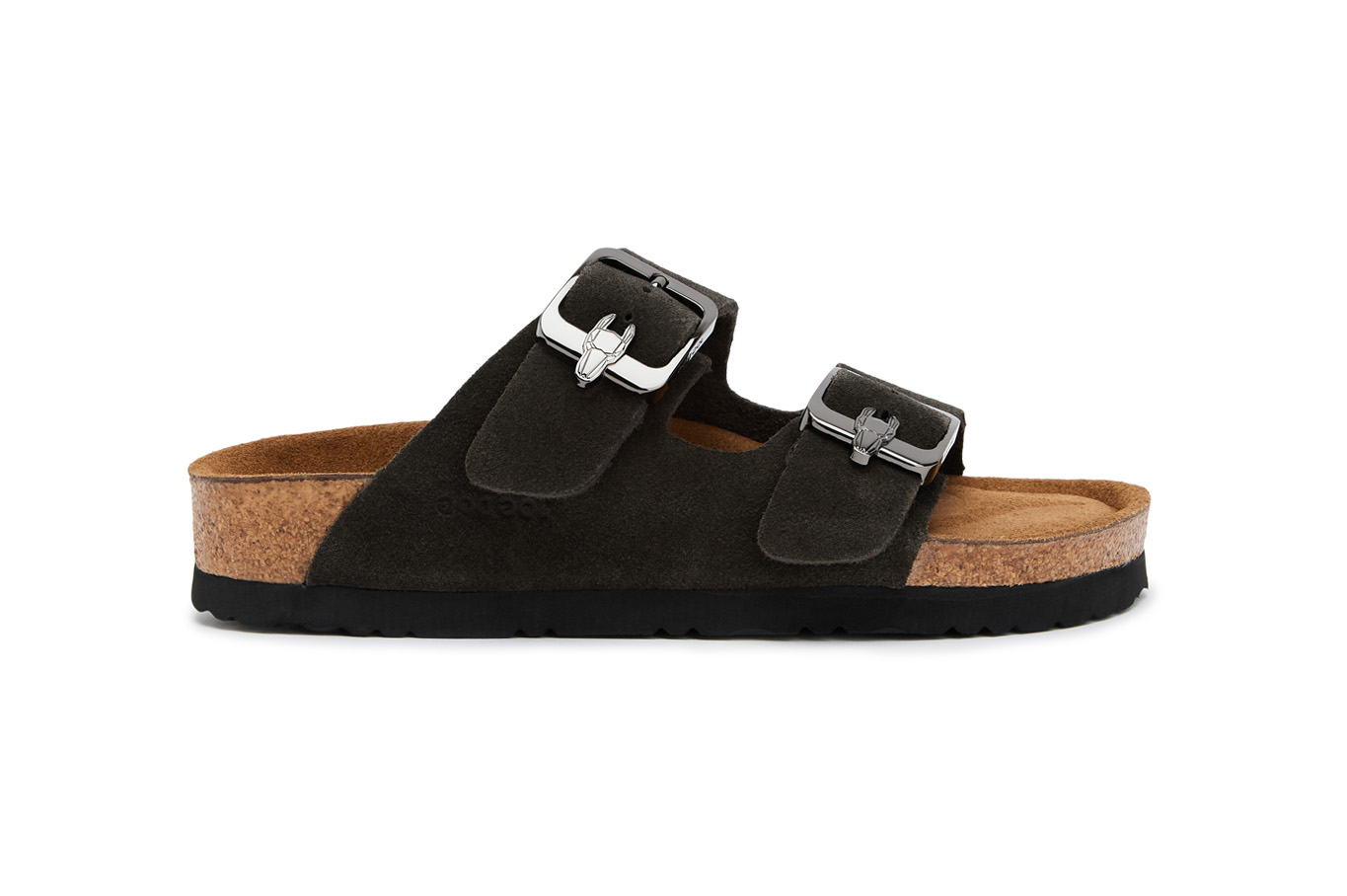 сабо женские 54256AW-0738 темно-коричневый, фото 1