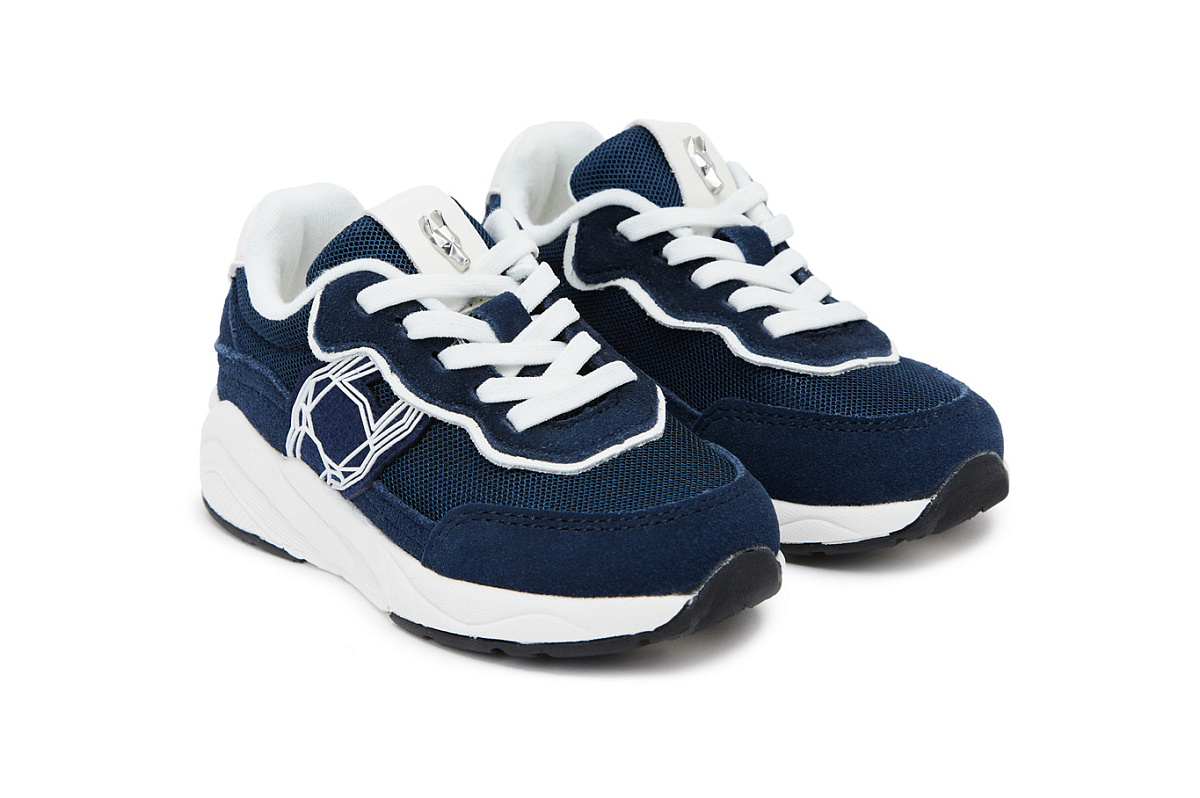 Полуботинки детские, цвет синий (44220KU-1711) 2