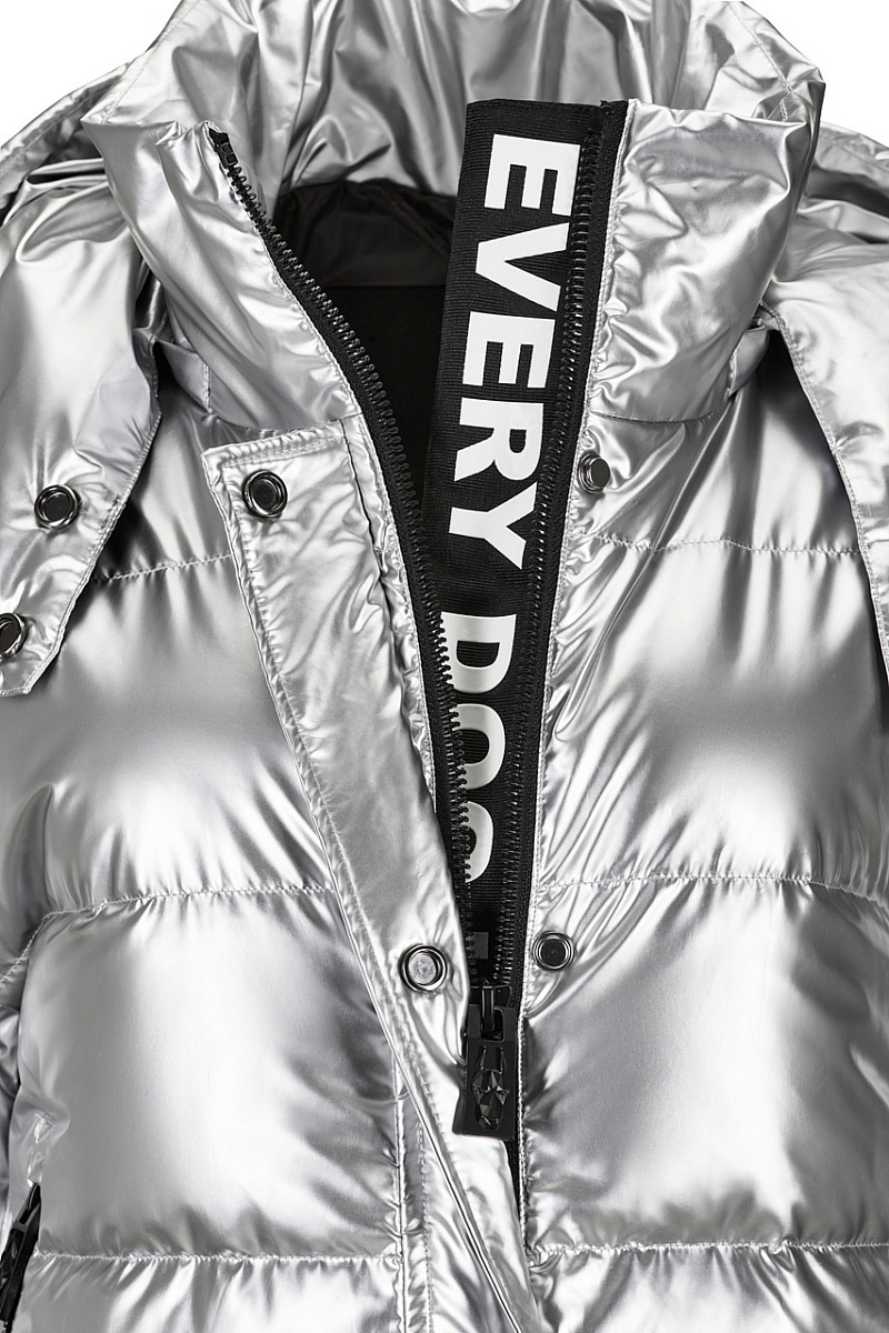 пальто, цвет SILVER\BLACK (112103.SBK) 2