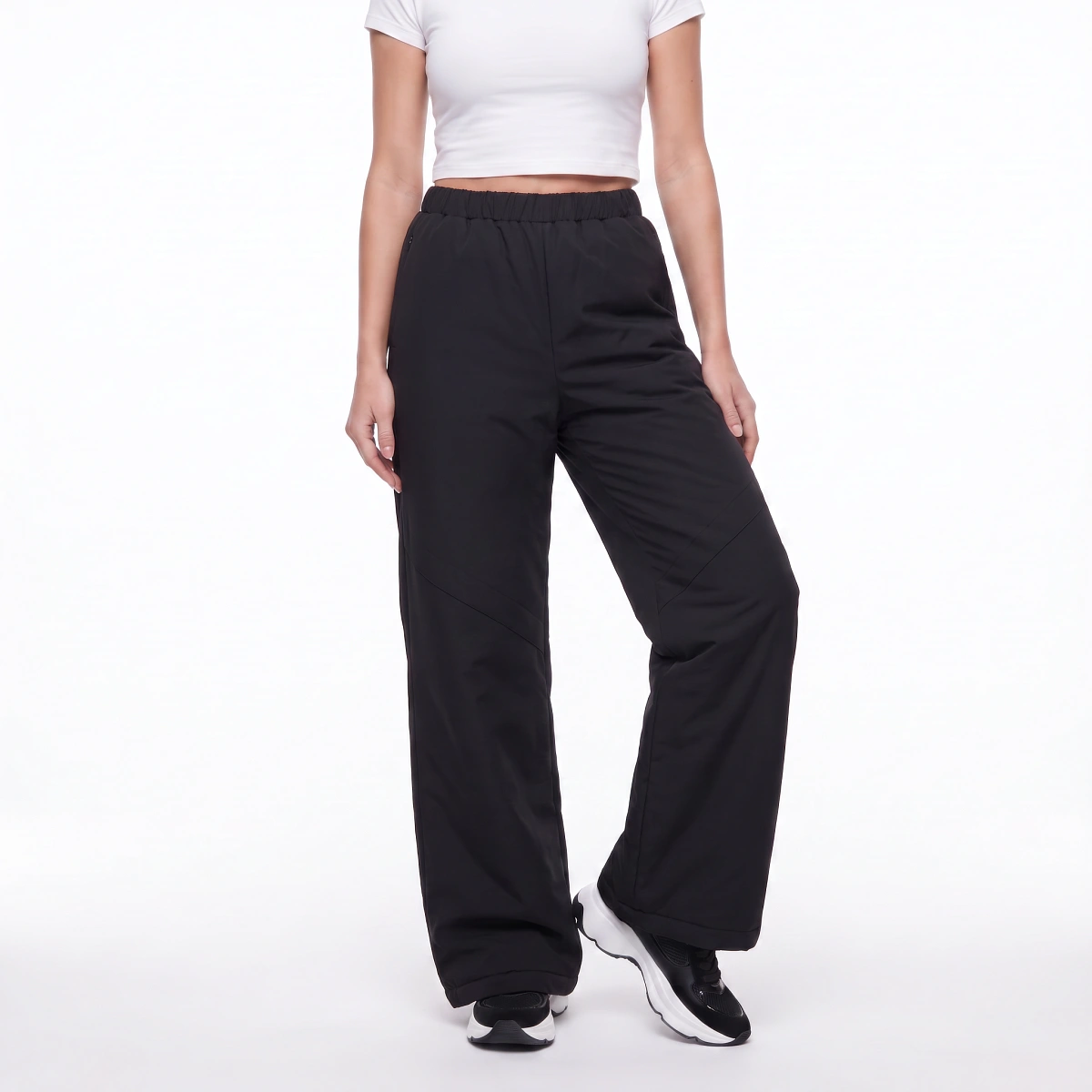 Брюки женские, Черный, (AW2627-W30-01) 2